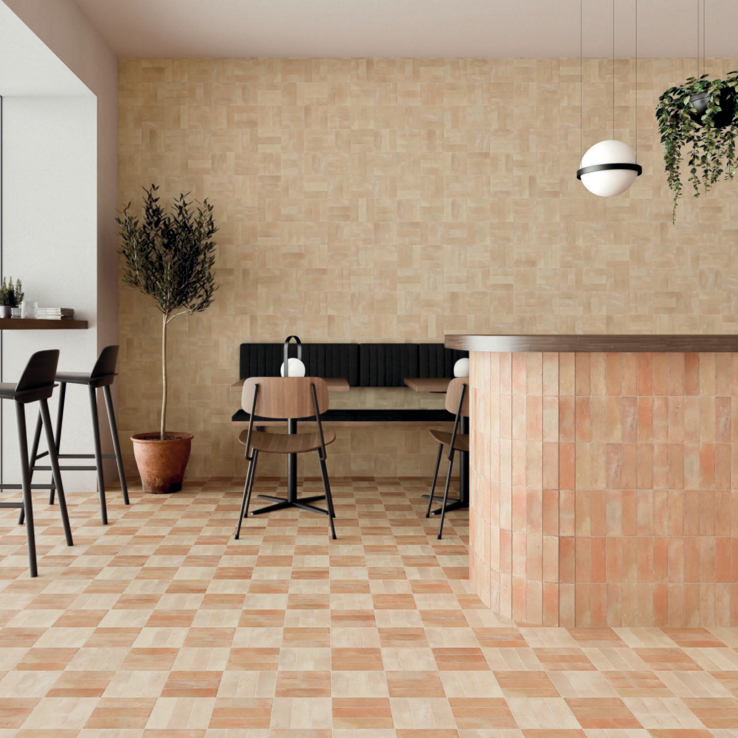 Morocco Soft Peach Square Matt R10 PTV36+ Morocco Soft Peach Square Matt R10 PTV36+