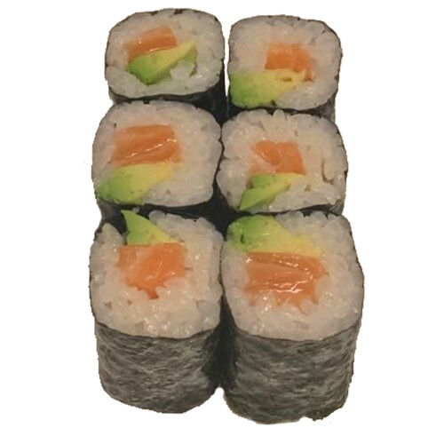 Zalm / avocado maki