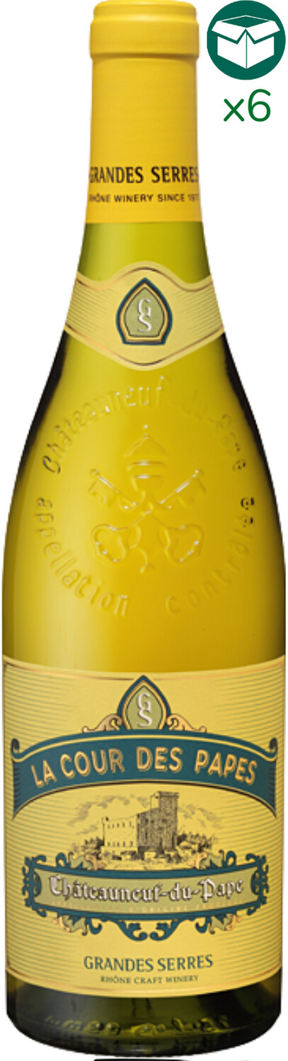 Chateauneuf Du Pape La Cour Des Papes 18 Grandes Serres Carton 6 Bouteilles Chateauneuf Du Pape La Cour Des Papes 18 Grandes Serres Carton 6 Bouteilles