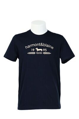 HARMONT&BLAINE T-SHIRT STAMPA NATURAL M.M.