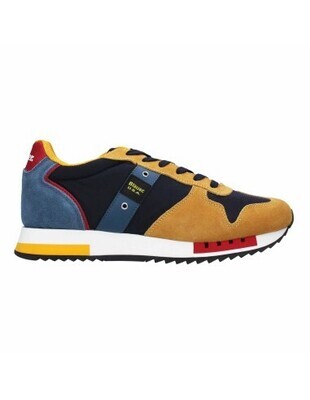 Blauer Sneakers S3QUEENS01/MES YEL/NVY