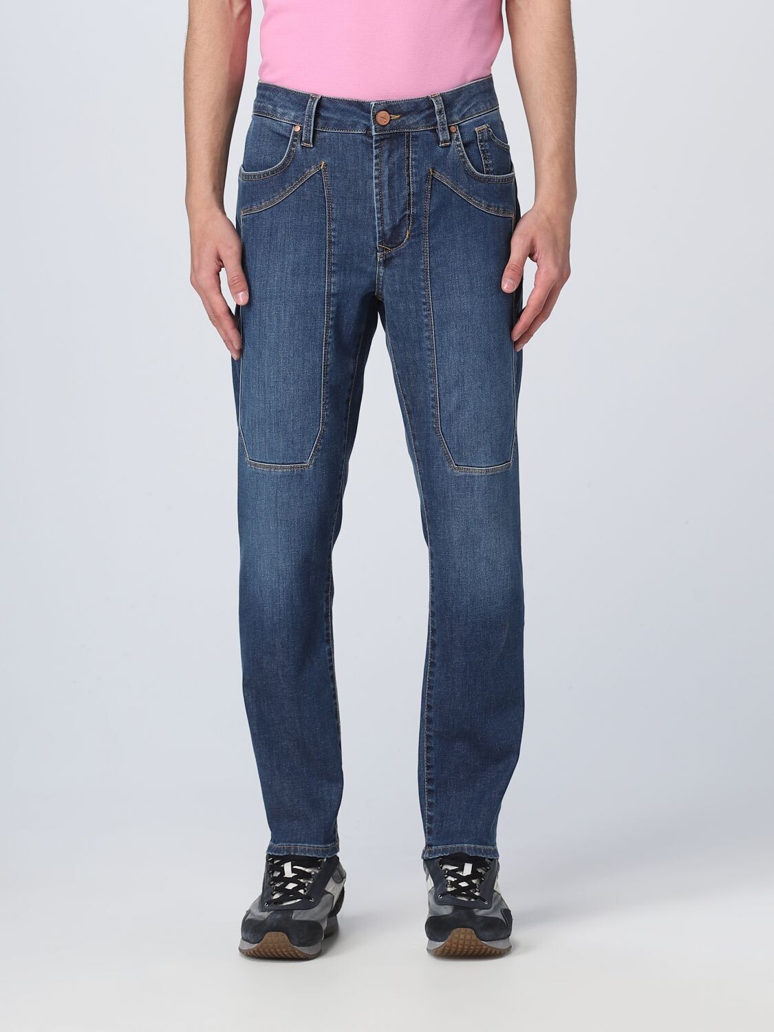 JECKERSON JKUPA100TA396 D1001 jeans toppa slim