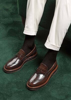 BARLEYCORN UW20A8890MBC82BA Air Mocassin Brown Leather