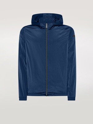 RRD W24018 Hyper hood zip jkt, Colore: BLU NEW ROYAL