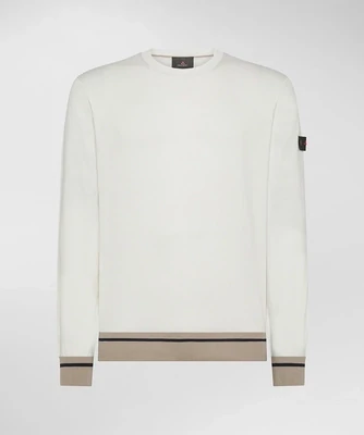 PEUTEREY GHISALLO RIG MAGLIA TRICOT CON DETTAGLI RIGATI
