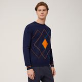 HARMONT&amp;BLAINE Pullover Con Motivo Argyle