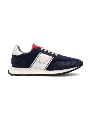 PHILIPPE MODEL TILU WP01 Sneaker Running Tour Uomo, Blu e Bianco