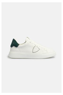 PHILIPPE MODEL BTLU VEW2 Sneaker Temple Uomo, Bianco e Verde