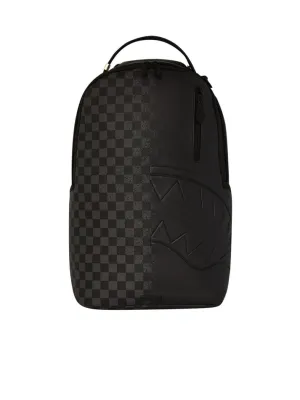 SPRAYGROUND B6776 HALF SPRITZ BLACK/GREY CHECK BACKPACK