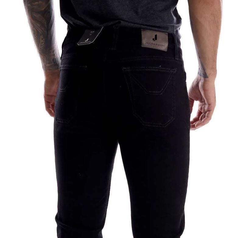 JECKERSON PA077JOHN002 DENI002 JEANS 5TASCHE TOPPA ALCANTARA