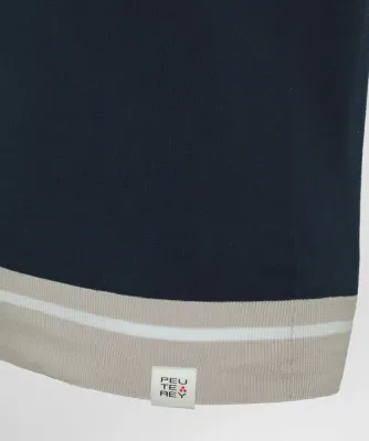 PEUTEREY ROLLE RIG PEU5453 POLO MAGLIA COLLO IN CONTRATO