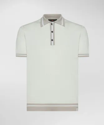 PEUTEREY ROLLE RIG PEU5453 730 POLO MAGLIA  COLLO IN CONTRATO