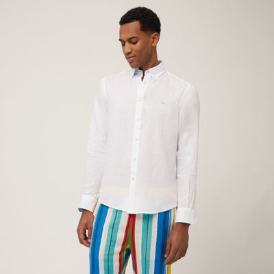 Harmont&amp;Blaine CRN014010883B	100 CAMICIA 2 TES CONTRASTI INTERNI