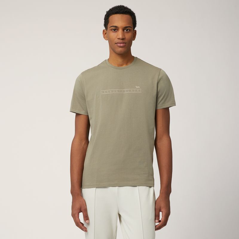 Harmont&amp;Blaine IRN248021824 629 T SHIRT LOGO STAMPATO