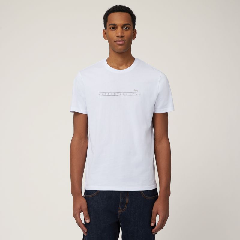 Harmont&amp;Blaine IRN248021824 100 T SHIRT LOGO STAMPATO