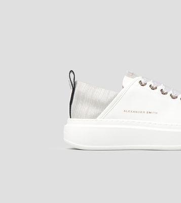 ALEXANDER SMITH WEMBLEY WOMAN WHITE SILVER