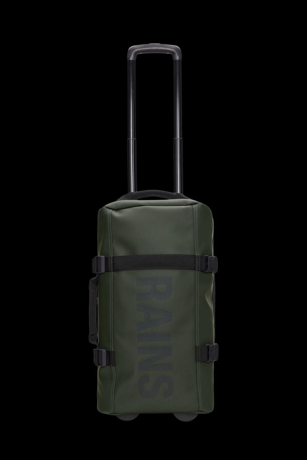 RAINS RA13460 TROLLEY TEXEL CABIN BAG W3, Misura: OS, Colore: VERDE