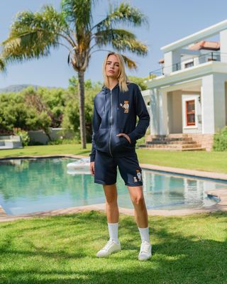 BARON FILOU CXIV HOODIE EMBROIDERED ZIP