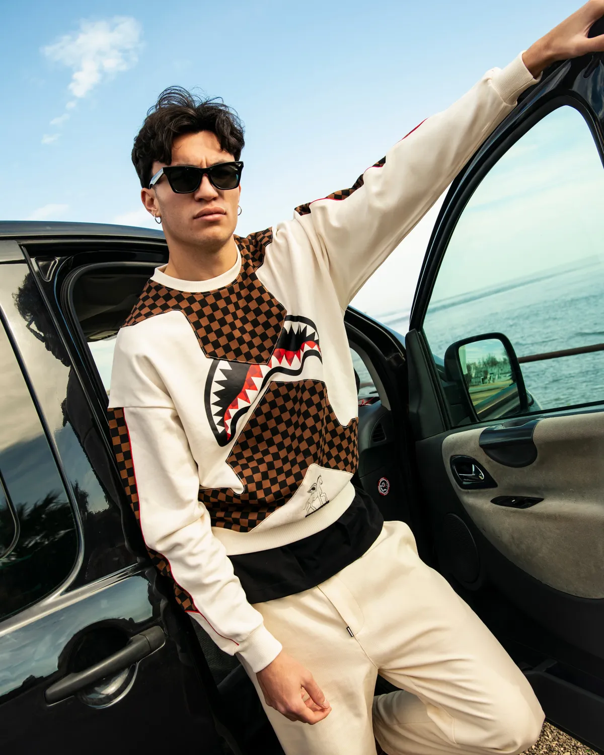 SPRAYGROUND SP691EIVO TRIPLE CREWNECK