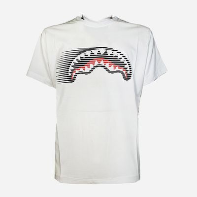 SPRAYGROUND SP721WHT FASTEST SHARK REGULAR T-SHIRT