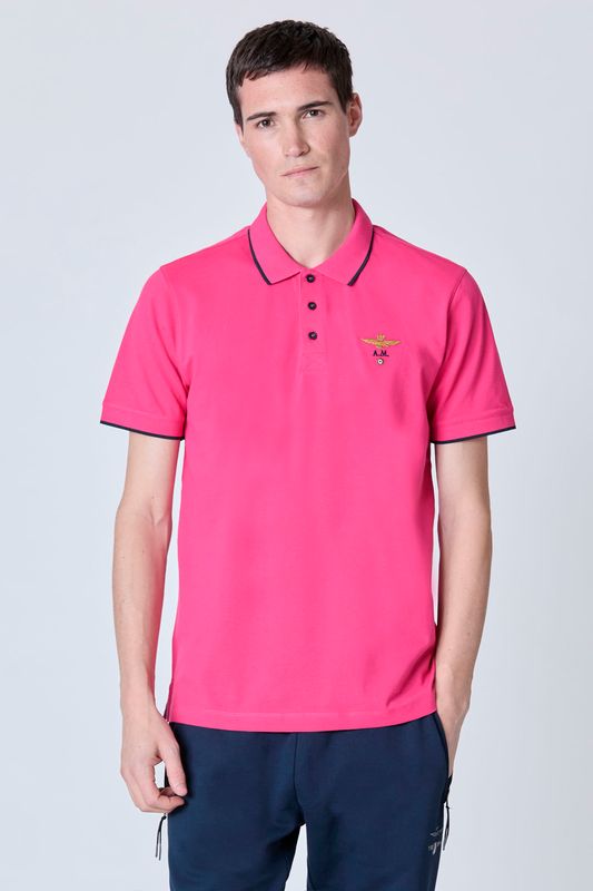 AERONAUTICA MILITARE POLO BASICA IN COTONE