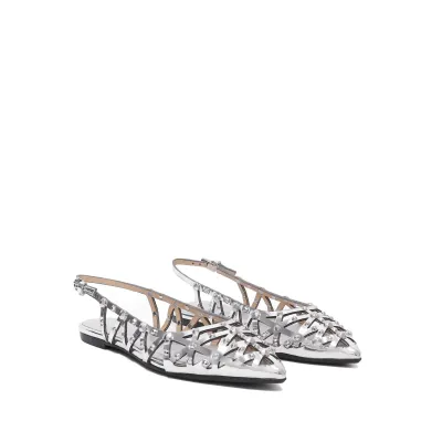 ASH BAZAAR05 MIRROR LEATHER SILVER C6