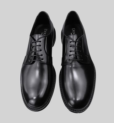 DOUCAL&#39;S DU3421THOMUF269NN00 DERBY CU SPAZZOLATO NERO F.DO NERO