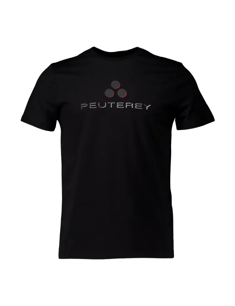 PEUTEREY CARPINUS O 02 PEU5475 NER T-SHIT M.M LOGO