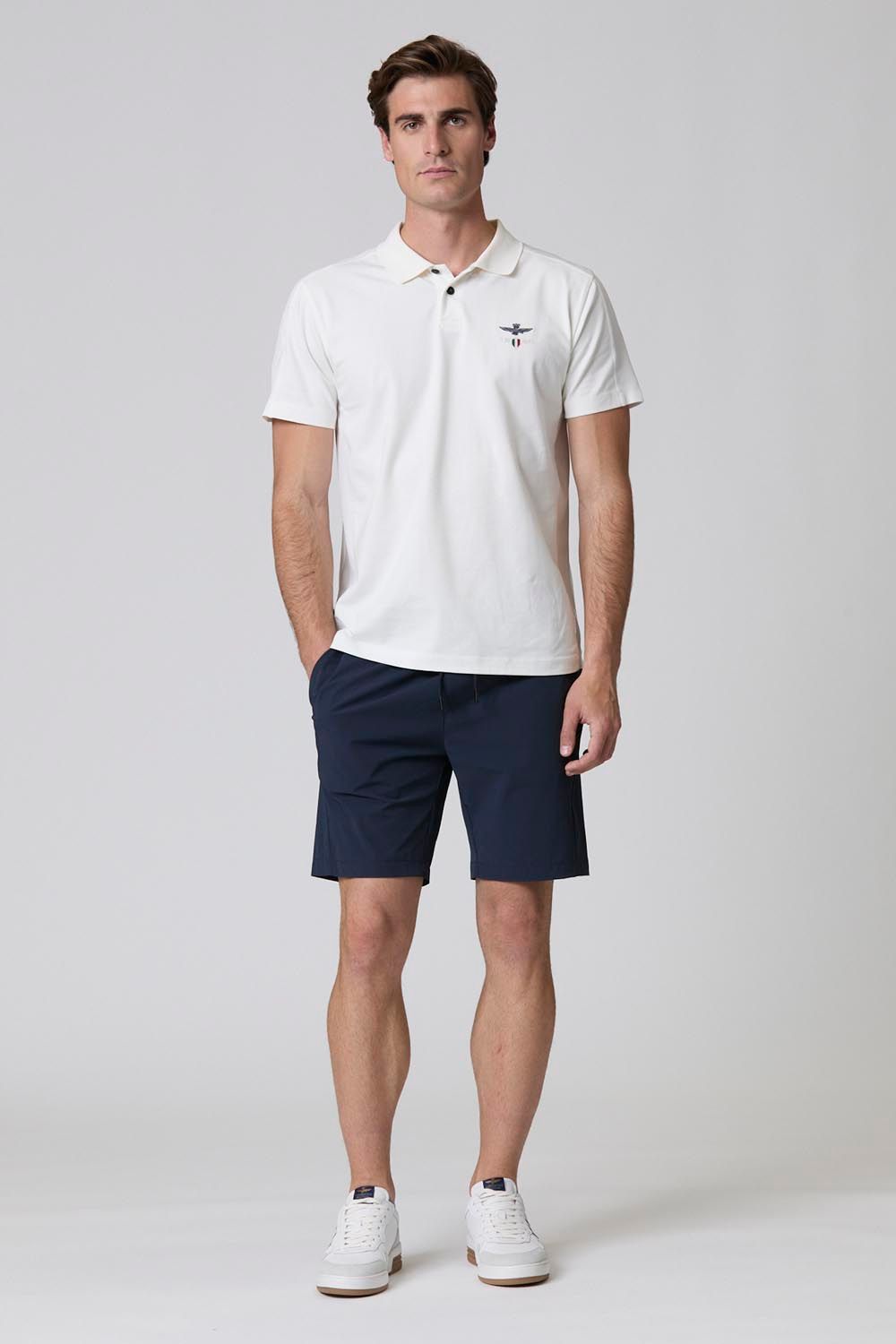 AERONAUTICA MILITARE 251BE244CT3264 08184 SHORT SPORTIVI NYLON ELASTIC