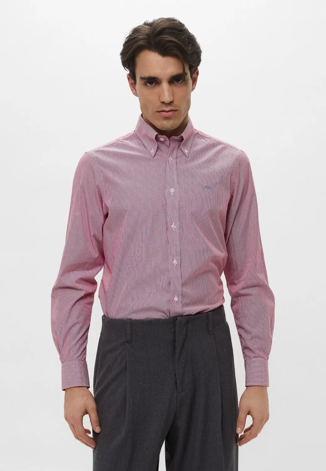 Harmont&amp;Blaine CRN074013123B 501 CAMICIA 2 TES CONTRASTI INTERNI