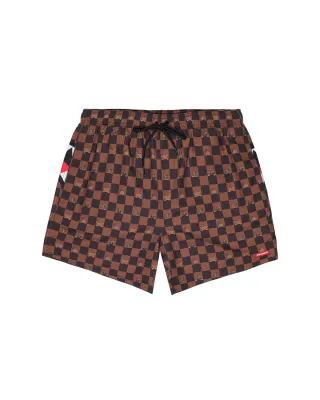 SPRAYGROUND SWM2031NSZ  PEEKING CHARACTER CHECK SWIM