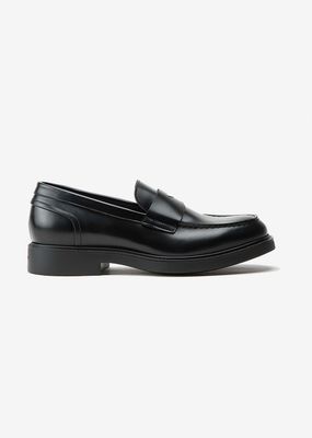 BARLEYCORN SL8922MBC00B Sleek Moccasin Black Leather