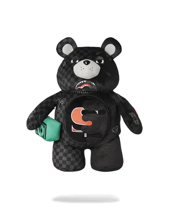 SPRAYGROUND B7476 UNFINISHED SHARK TEDDY BEAR
