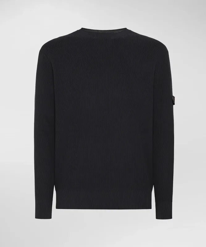 PEUTEREY GARGALLO FW02 PEU561799012365  215 Maglia in cotone a costa inglese