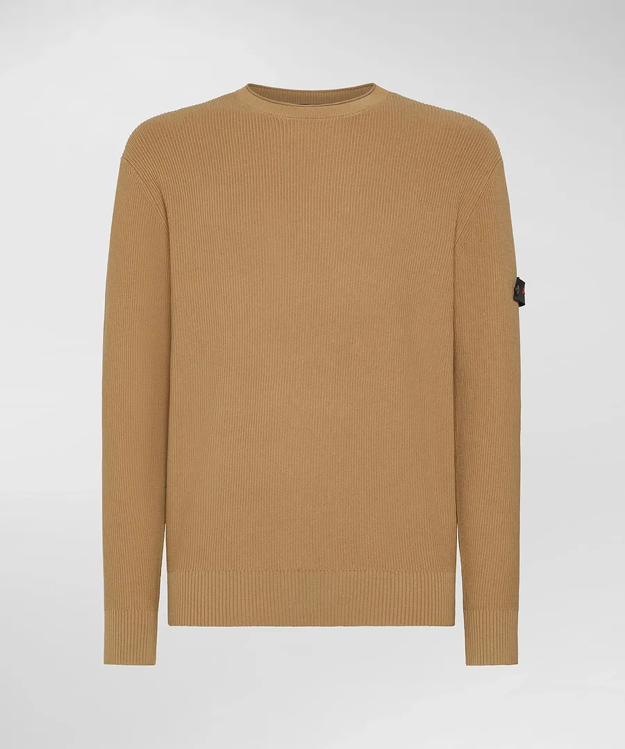 PEUTEREY GARGALLO FW02 PEU561799012365  995 Maglia in cotone a costa inglese