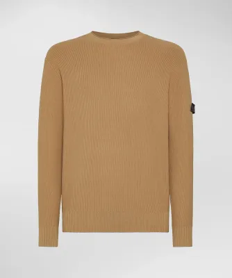 PEUTEREY GARGALLO FW02 PEU561799012365  995 Maglia in cotone a costa inglese