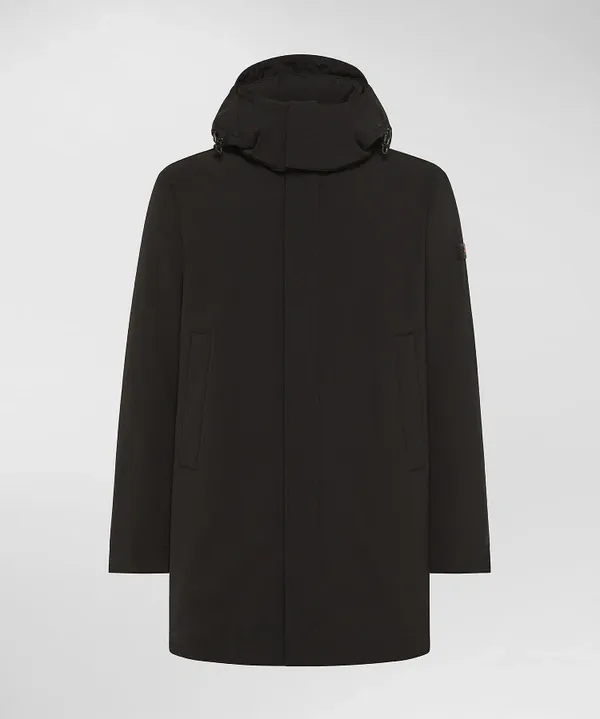 PEUTEREY KRUGER TJ01 PEU562501191942 NER Cappotto tecnico in tessuto riciclato