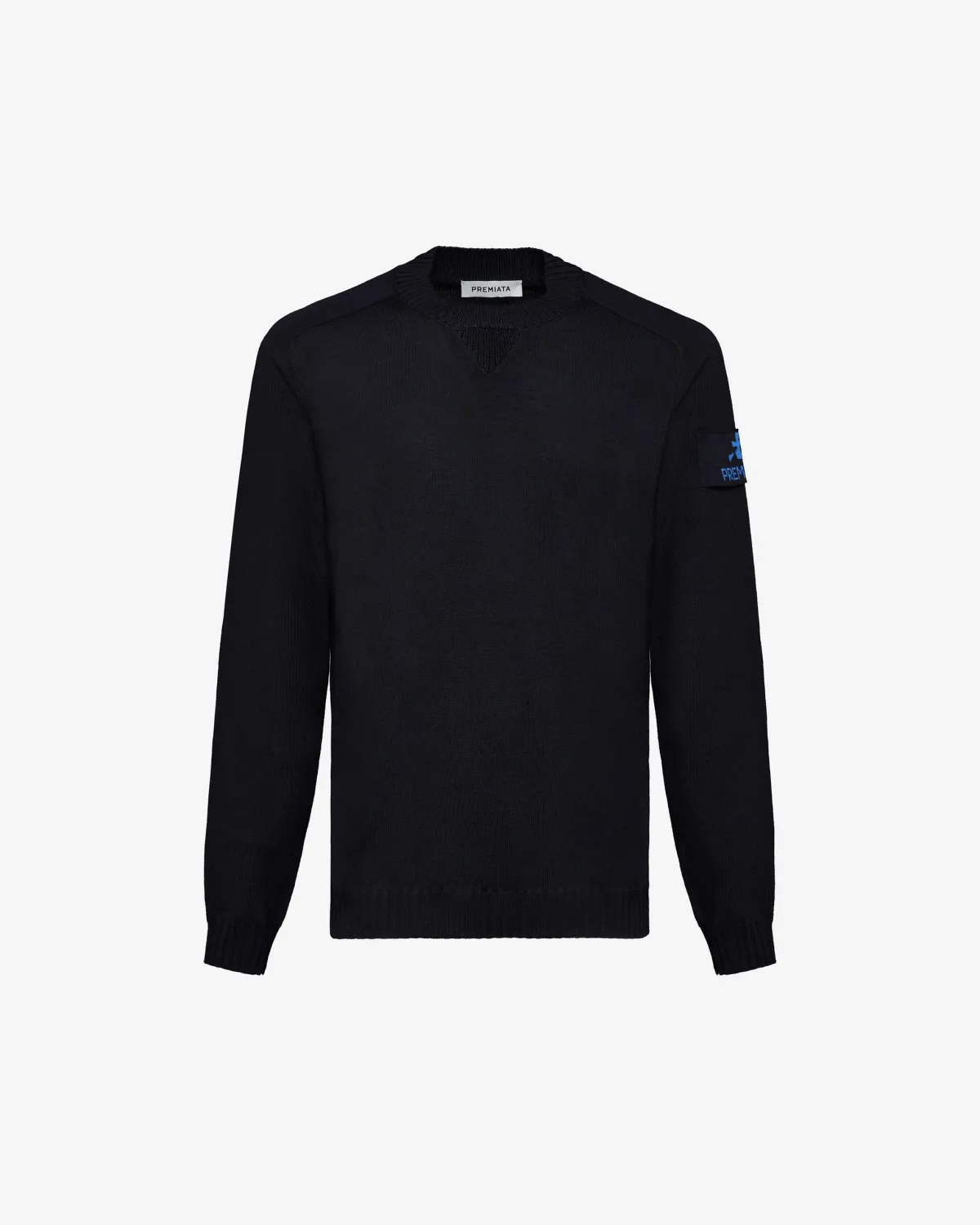 PREMIATA PMG 21 BLUE MAGLIA GIRO MERINOS