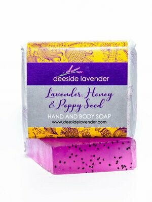 Lavender, Honey & Poppy Seed Hand & Body Soap