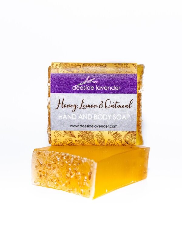 Honey, Lemon & Oatmeal Hand & Body  Soap