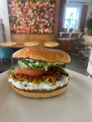 Pakora Burger