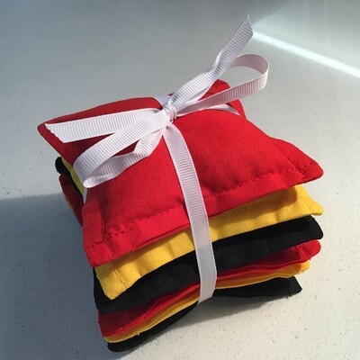 NAIDOC Inspired Bean Bag Stack - Aboriginal Colours