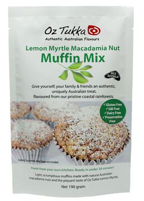 Lemon Myrtle Muffin Mix~ gluten free