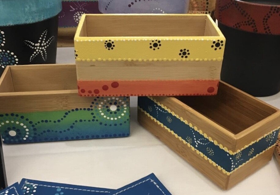 Small Wooden Storage boxes