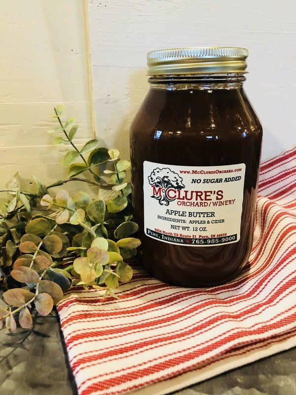 Apple Butter, No Sugar Added, 32 oz