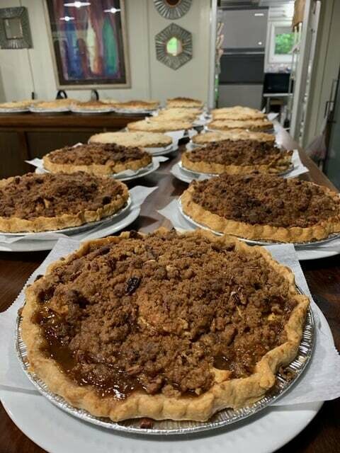 Apple Bourbon Pie