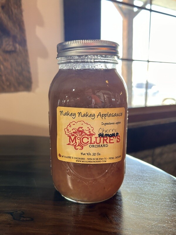 Nakey Nakey Applesauce, Cherry Almond