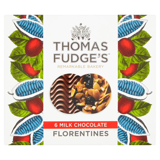 Thomas Fudge Florentines, Selection: Milk