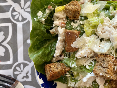 Chicken Caesar Salad (portion)