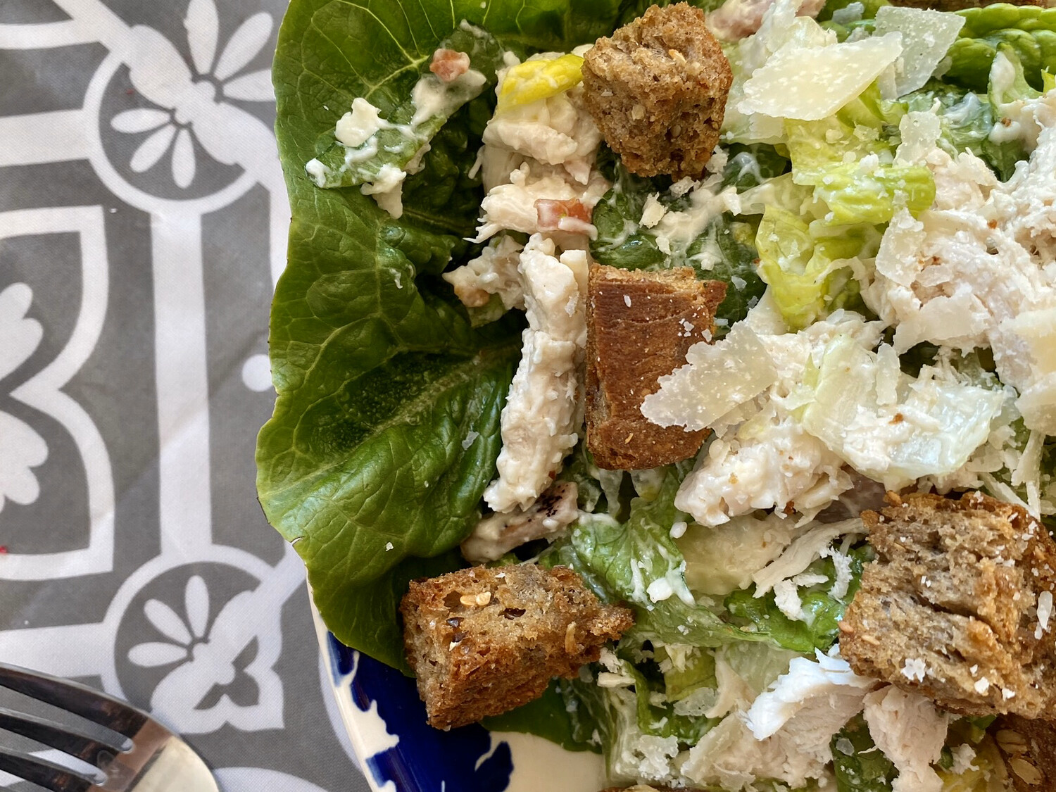 Chicken Caesar Salad (portion)
